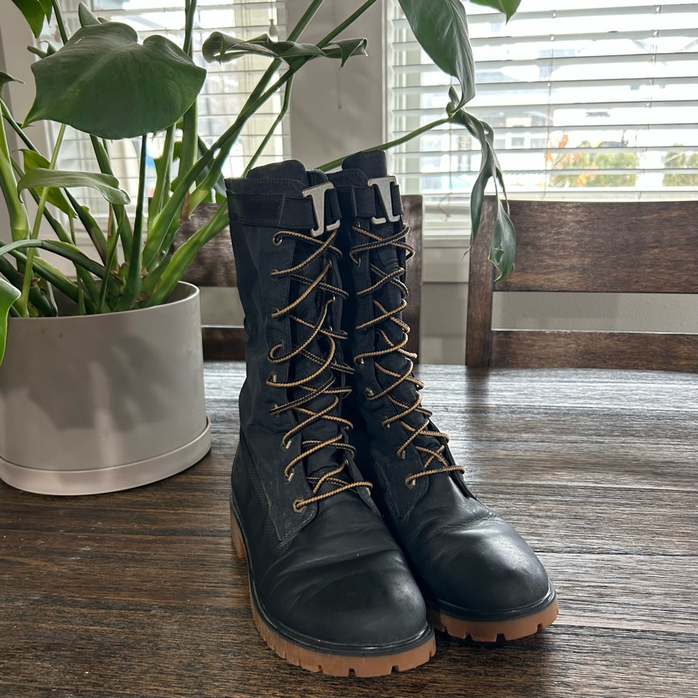 Timberland E Limited Release Mixed Media Gaiter Boots  Size 8.5